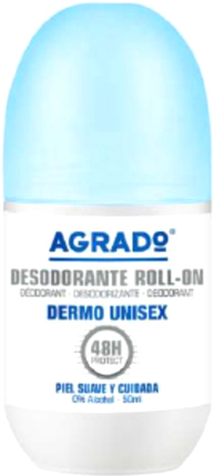 Антиперспирант шариковый Agrado Dermo Unisex 48h Protect с экстрактом хлопка (50 мл)