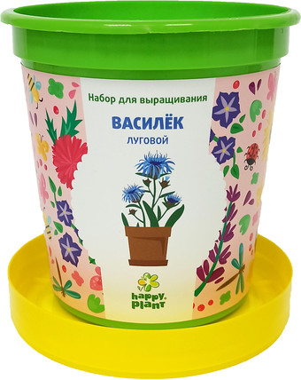 Набор для опытов Happy plant Василек луговой hpn-28