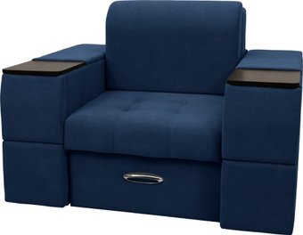 Сириус Лидер-13 ППУ 135x110 (Eva 22 велюр синий)