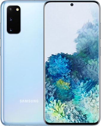 Смартфон Samsung Galaxy S20 SM-G980F/DS 8GB/128GB Exynos 990 (голубой)