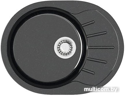 Кухонная мойка Berge BG-5801 (черный глянцевый)