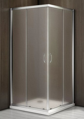 Душевой уголок Good Door Latte CR 100x100 (матовое стекло)
