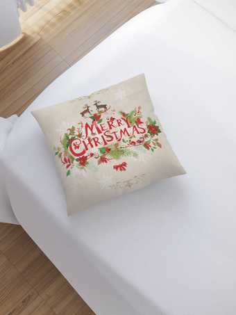 Чехол на подушку JoyArty Счастливого Рождества sl_5523