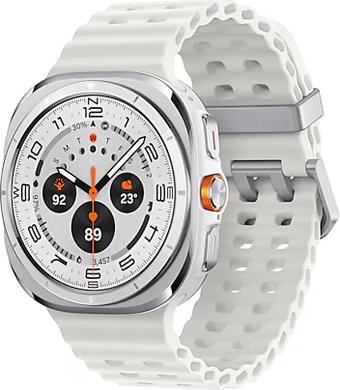 Умные часы Samsung Galaxy Watch Ultra 2025 47 мм LTE (белый титан)