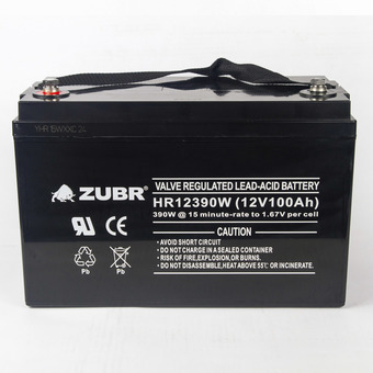 Аккумулятор для ИБП Zubr HR12390W 12V110Ah