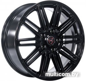 Литые диски NZ R-01 17x7" 4x100мм DIA 60.1мм ET 41мм Black