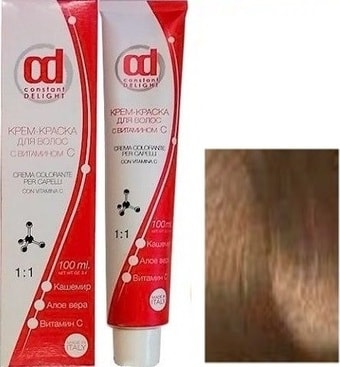 Крем-краска для волос Constant Delight Crema Colorante с витамином С 9/67 (блондин шоколадно-медный)