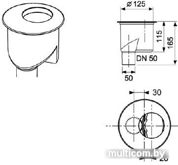 Сифон Tece 650003