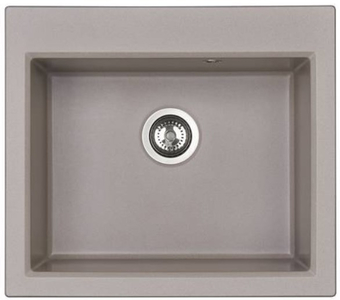 Кухонная мойка Акватон Линеа 58 (серый шелк)