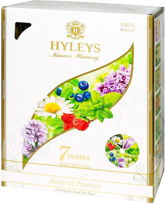 Черный чай Hyleys Гармония Природы 100 шт
