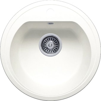 Кухонная мойка Polygran F-05 (белый хлопок 36)