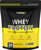 Протеин сывороточный (изолят) 1WIN Whey Protein (банан/дыня, 900г)