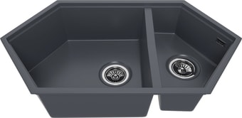 Кухонная мойка KitKraken Creek Y-900M (графит)