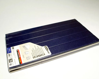 Металлический канал для переплета OPUS Classic 304x28 мм OCH2830410NIE (10 шт, синий)