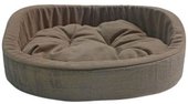 Лежак Homepet №1 83672 (43x38x15см, коричневый/золото)