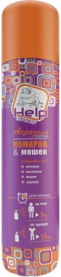Аэрозоль от насекомых Help от комаров и мошек репеллентный 80220 75 мл