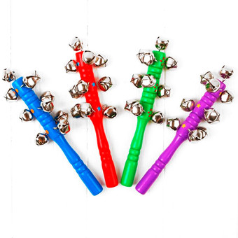 Погремушка Лесная мастерская Веселое настроение с бубенчиками 273128