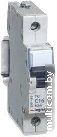 Выключатель автоматический Legrand TX3 1P C 6A 10kA 1M 403913
