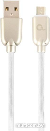 Кабель Cablexpert CC-USB2R-AMmBM-1M-W USB Type-A - microUSB (1 м, белый)