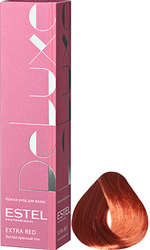 Estel Professional De Luxe Extra Red 77/44 русый медный интенсивный