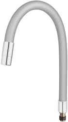 Излив Ferro Elastico W100S-B (серебристый)