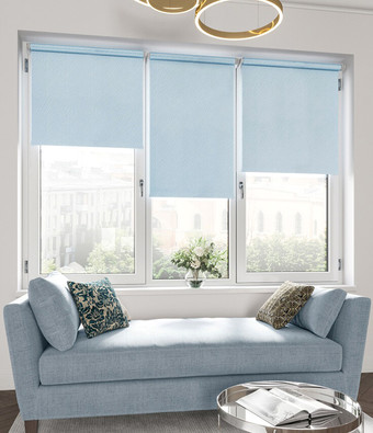 Рулонные шторы Legrand Бриз 114x175 (голубой)