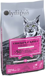 Сухой корм для кошек Black Olympus для котят курица и криль (8кг)