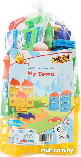 Конструктор Полесье 53732 Построй свой город