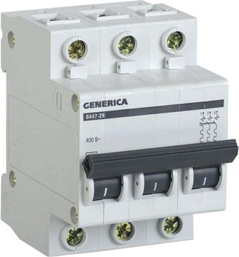 Generica ВА 47-29 3Р 40А 4.5кА MVA25-3-040-C