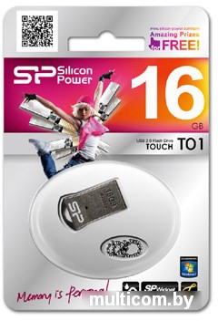 USB Flash Silicon-Power Touch T01 8GB (SP008GBUF2T01V1K)