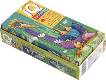 Кубики Айрис-Пресс Умные кубики. Фигурные. Вот какие птички! 9785811271177