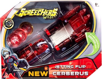 Трансформер Screechers Wild Турбо-Скричер 2-в-1 Церберус