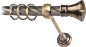 Lm Decor Люксор (антик, витая, 2.4м 25мм, 1 ряд)