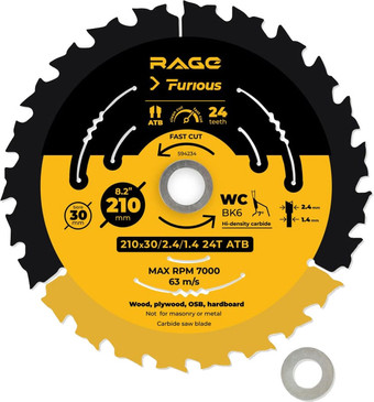 Пильный диск Vira Rage Furious 594234