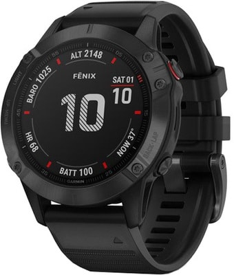 Умные часы Garmin Fenix 6 Pro (черный)