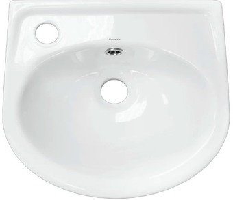 Умывальник Sanita Лада 37 WB.MN/Lada/37-L/WHT.G/S1