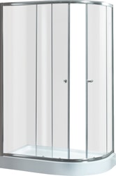 Душевой уголок Niagara NG-412011-14 L 120x80 (хром/прозрачное) левая