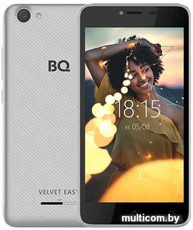 Смартфон BQ-Mobile BQ-5000G Velvet Easy (серый)