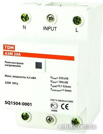 Реле напряжения TDM Electric SQ1504-0001