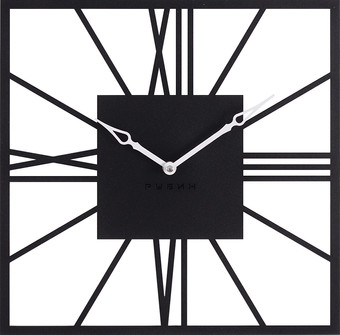 Настенные часы Рубин Рим 2 3532-004 (черный)