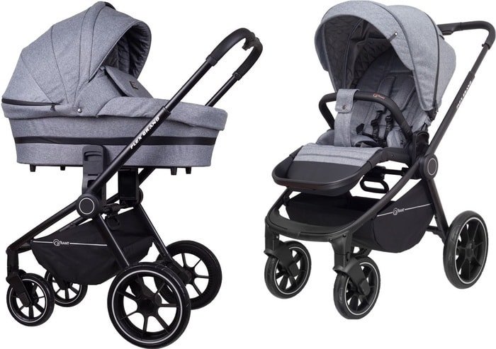Универсальная коляска Rant Flex Grand (3 в 1, koala grey)