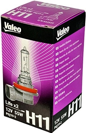 Галогенная лампа Valeo H11 Life x2 1шт