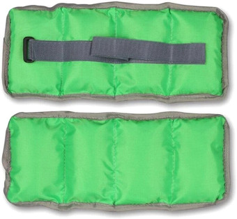 Комплект утяжелителей Indigo Классика SM-148 (2x0.5 кг, салатовый)