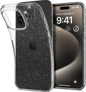 Чехол для телефона Spigen Liquid Crystal Glitter для iPhone 15 Pro Max ACS06559 (затемненный/прозрачный)