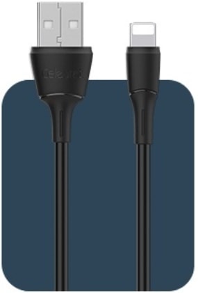 Кабель Celebrat FLY-2 Lightning (1 м, черный)