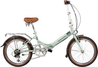 Велосипед Novatrack Aurora 3.6 20 2024 20FAURORA6S.BL4 (светло-бирюзовый, разобранный)