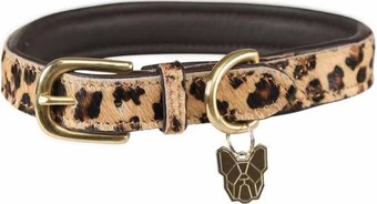 Ошейник Digby & Fox Сафари 6645/LEOPARD/L (кожа/леопард)