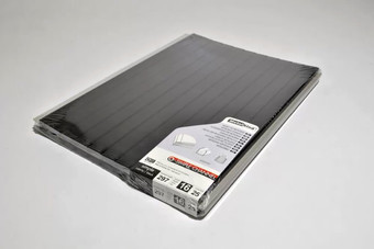 Металлический канал для переплета OPUS O.Simple Channel 297x16 мм OSC16CZA29725 (25 шт, черный)