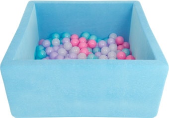 Сухой бассейн Romana Airpool Box ДМФ-МК-02.55.01 (150 шариков, голубой)