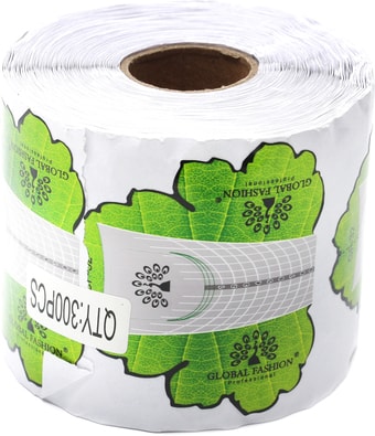 Форма для наращивания и моделирования ногтей Global Fashion Одноразовые, GF-32 300 шт